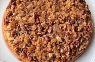 PECAN UPSIDE-DOWN CAKE – The Southern Lady Cooks